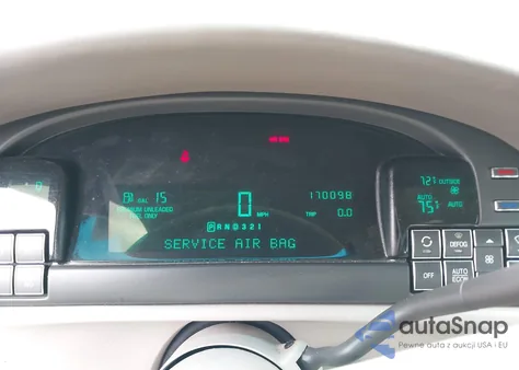 1999 Cadillac Deville Standard z USA, uszkodzony, nr VIN 1G6KD54Y6XU708785